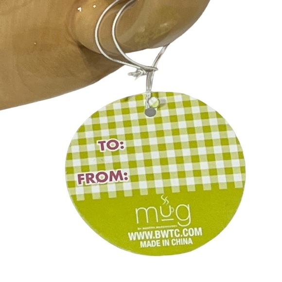 Easter Ceramic Mug Boy Girl Pair 16 oz Hand Painted Pastel Bunny Gift Set - Picture 7 of 11